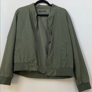 Brandy Melville army green jacket